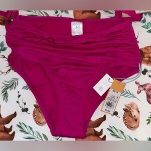 Kona Sol Fuchsia Bikini Bottoms
